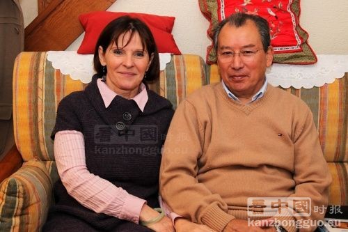 张瑞哈先生(Gerard Tchang)和妻子