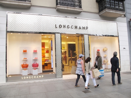 位于马德里的法国知名品牌珑骧(Longchamp) （GettyImages）