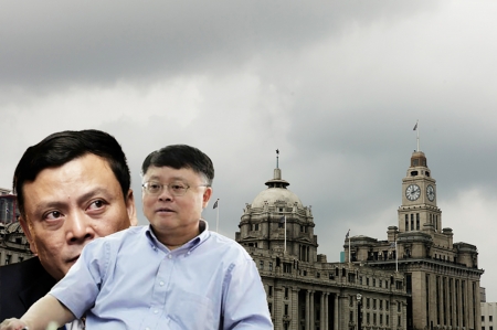 江泽民两个儿子江绵恒（右）、江绵康（左）在上海占地为王，巨大贪腐早已被曝光。（网络图片）