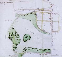 1853年昂冈市的城市规划图 (维基百科)