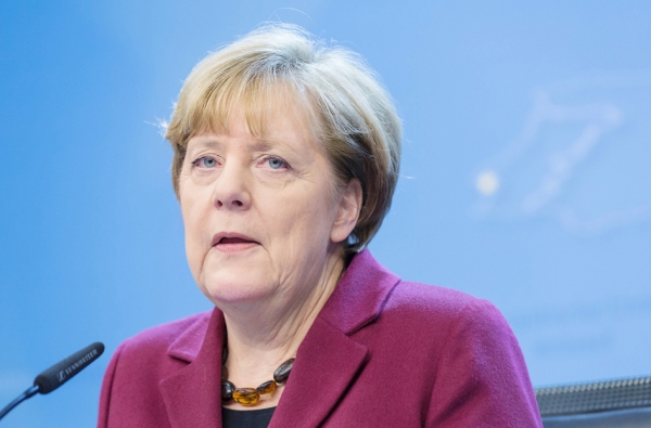 德国总理默克尔被《时代》周刊选为“2015年度风云人物”。（AFP/Getty Images）