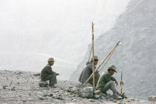 位于广东佛山的一处煤矿（Getty Images）