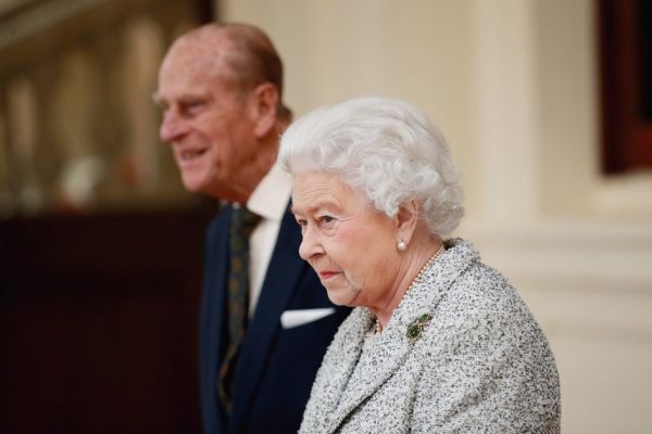 英女王和菲利普亲王（Getty Images)