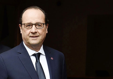 法国总统奥朗德（François HOLLANDE）（AFP/Getty Images)
