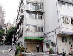 马英九卸任后搬回老家的公寓楼（网络图片）