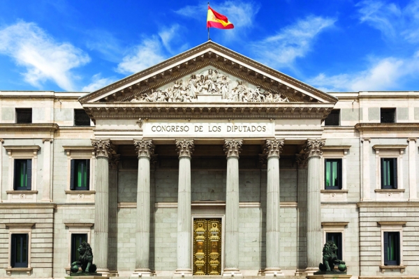 西班牙众议院外景（CONGRESO DE LOS DIPUTADOS）(123RF)