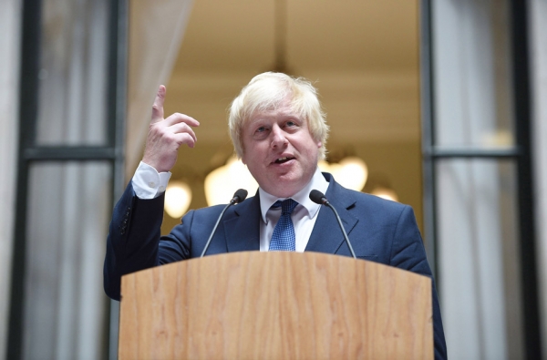 英国外交大臣鲍里斯•约翰逊（Getty Images)