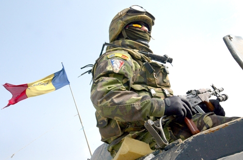 罗马尼亚士兵（AFP/Getty Images)