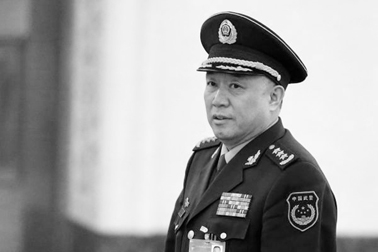 前武警部队司令王建平 (网络图片)