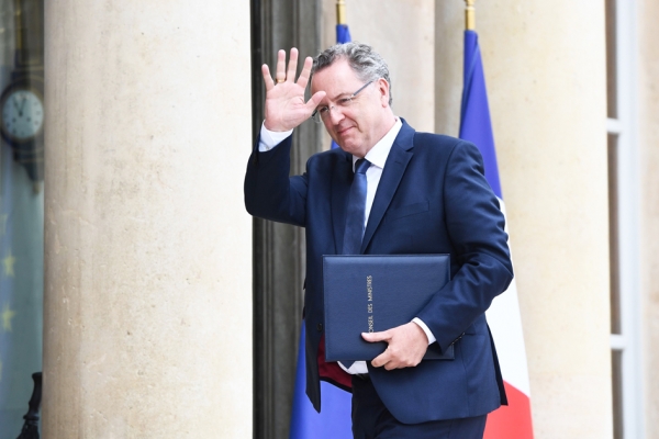 法国领土统合部长（Ministre de la Cohésion des territoires）费朗（Richard Ferrand）（AFP/Getty I