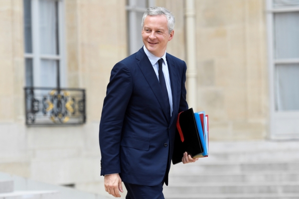 法国经济和财政部长勒梅尔（Bruno Le Maire）（AFP/Getty Images）