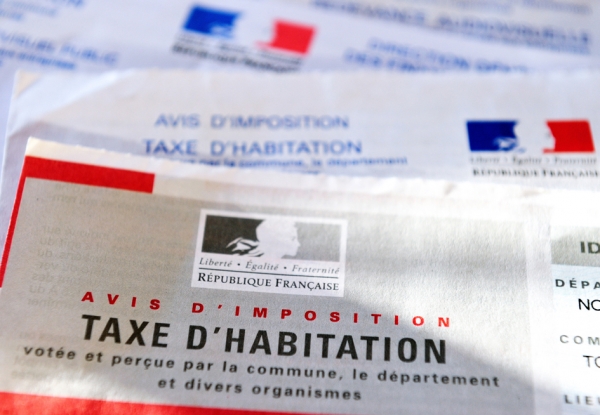 法国住房税的税单（AFP/Getty Images）