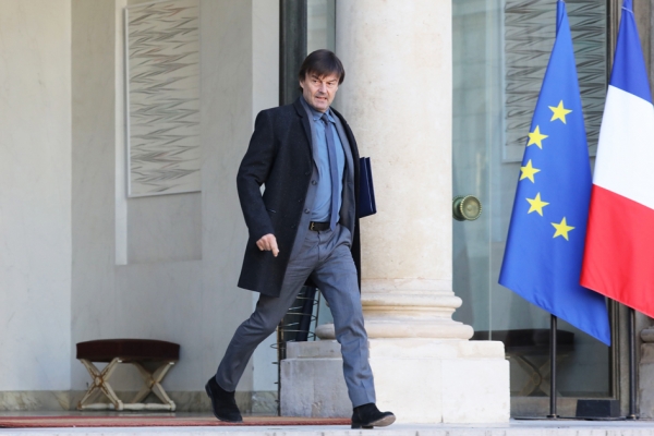 法国生态转型部长于洛（Nicolas Hulot）（AFP/Getty Images）