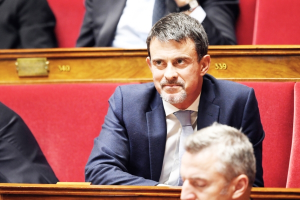 瓦尔斯（Manuel Valls）（AFP/Getty Images）
