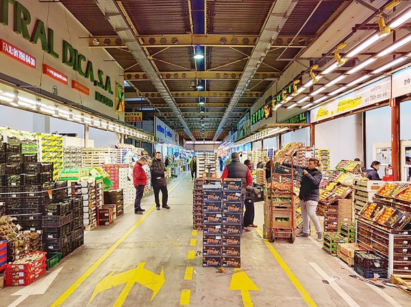 西班牙最大食品批发市场马德里食品批发中心Mercamadrid（Discasto／维基百科）