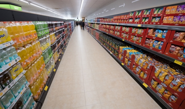 位于慕尼黑的一家新Aldi超市，内部宽敞明亮。（AFP/Getty Images）