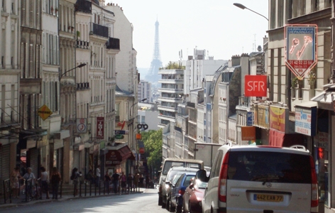 位于巴黎19区和20区交界处的美丽城街（LPLT/维基百科）
