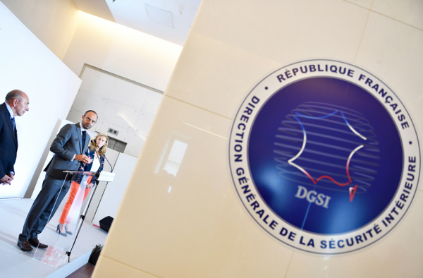 法国总理菲利普在国内安全总署讲话。（AFP/Getty Images）