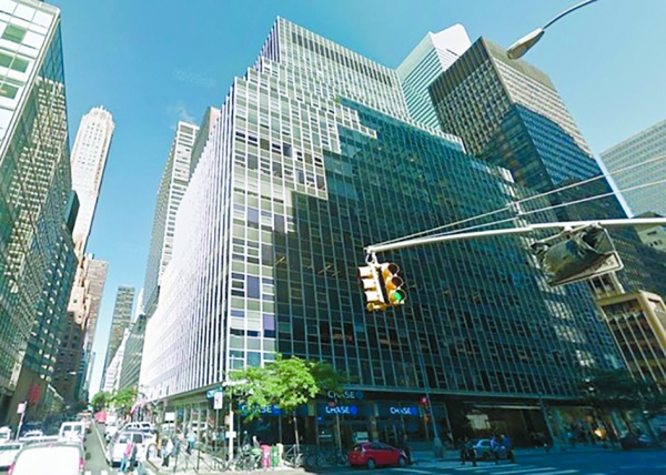 海航集团位于纽约曼哈顿第三大道850号的大楼