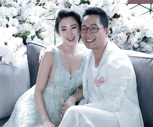 2016年张雨绮和袁巴元结婚