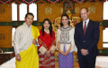 英国威廉王子夫妇访问不丹
