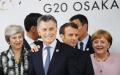 阿根廷总统（左二）和几位欧洲领导人(AFP/Getty Images)