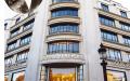 上图：位于巴黎香榭丽舍大街的路易•威登旗舰店（Erwmat/维基百科） 左上角小图：路易威登品牌创始人——路易•威登（Louis Vuitton） 