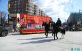2022年2月5日，在美国纽约最大的华人社区法拉盛，举办了中国新年虎年大游行（看中国摄影图：柳笛）