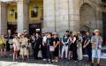 在马德里的国际游客（OSCAR DEL POZO/AFP via Getty Images）