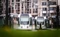 巴黎的T3b有轨电车（LIONEL BONAVENTURE/AFP via Getty Images）