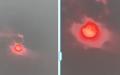 网络流传多段视频显示，黑龙江省会哈尔滨天空的太阳变成血红色。（图片来源：网络图片）