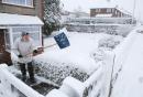 倒春寒袭击  北英格兰变身冰雪王国