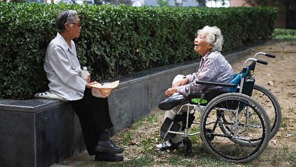 中国大批城市人口老龄化。（Getty Images） 