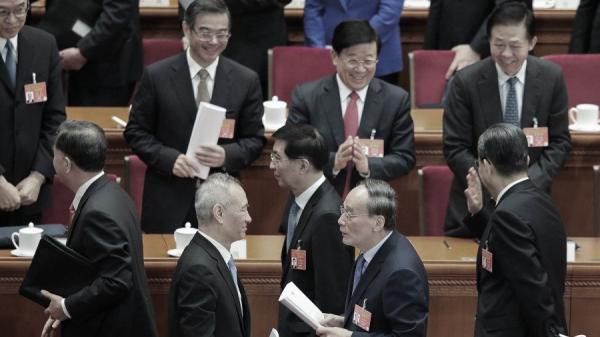 中共高官们，示意图（图片来源:Lintao Zhang/Getty Images）