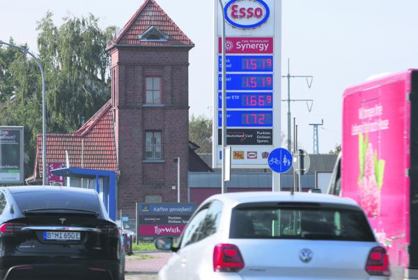 德国油价飙升。（Sean Gallup/Getty Images）
