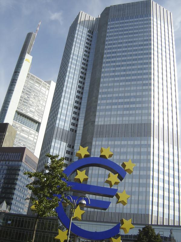 欧洲中央银行大楼（Florian K/Wikipedia/CC BY-SA 3.0）