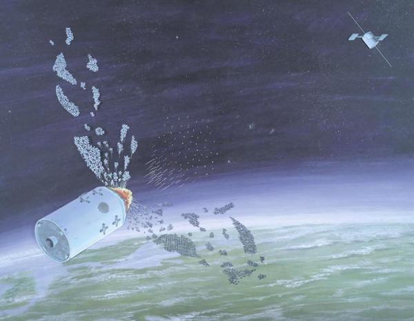 反卫星导弹示意图（Ronald C. Wittmann/Wikipedia/公有领域）