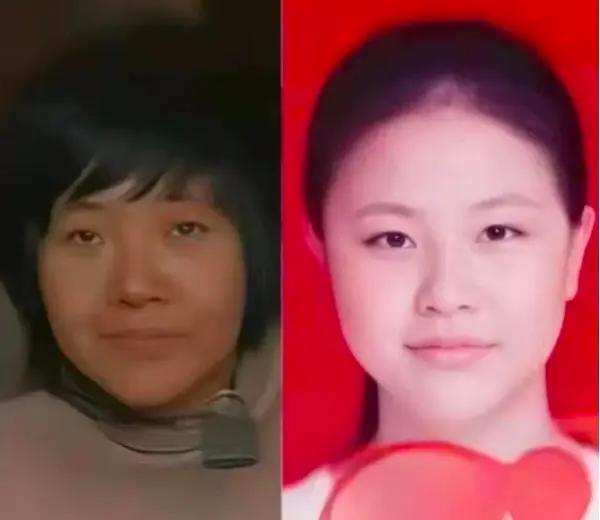 中国徐州“八孩之母”被指与在1996年失踪的女子“李莹”（右）样貌和资料相似，质疑她被人拐卖作生育工具。（网上图片）