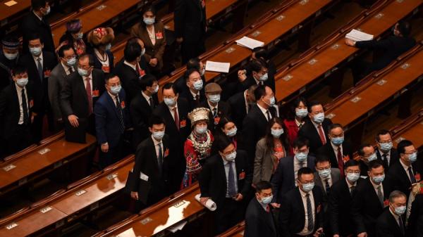 中共官场怠政问题近年更趋严重，“躺平”盛行。（图片来源：LEO RAMIREZ/AFP via Getty Images）