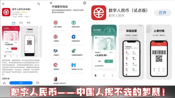 数字人民币将成为中国人挥不去的噩梦（图源：今涛拍暗合成）