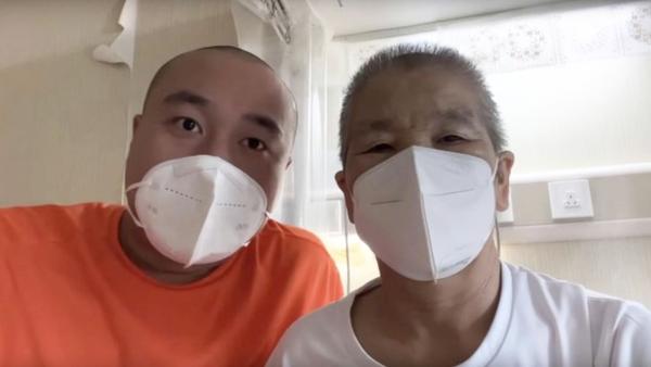 老家在河北石家庄的中国网红Jake近期带母亲到台湾治病。（Jake公开日记）