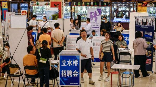 大陆高校招聘会（Getty Images）