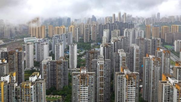 中国的许多房地产企业都处于负债或破产状态。（图片来源：Getty Images）