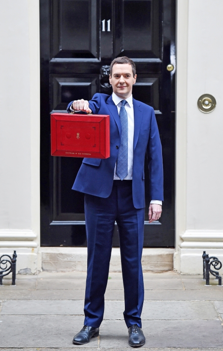 英国财政大臣乔治•奥斯本（AFP/Getty Images)