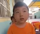 广东某幼儿园的一名5岁幼童说，学习是为长大后移民英国。