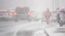 2022年11月30日山东烟台降雪。（图片来源：Getty Images）