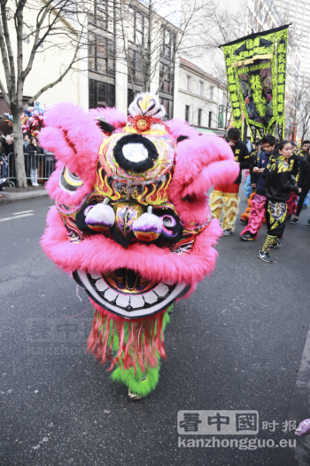 巴黎13区新年大游行(图组2)