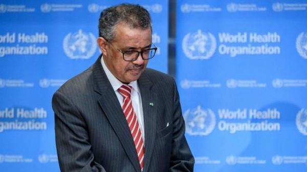 世卫组织秘书长谭德塞（Tedros Adhanom Ghebreyesus）（图片来源：FABRICE COFFRINI/AFP via Getty Images）