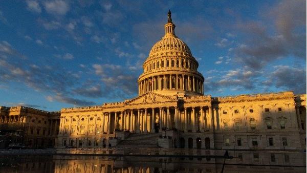 美国国会大厦（图片来源：Alex Edelman/Getty Images）