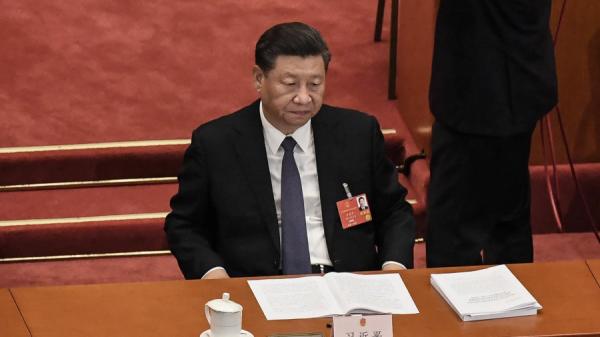 有评论认为，习当局以“泰山压顶”形容2020年遭遇的挑战是罕见的。（图片来源: LEO RAMIREZ/AFP via Getty Images）